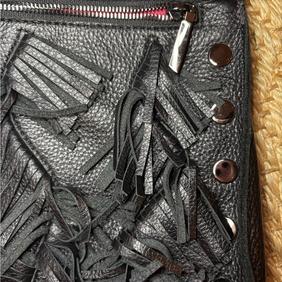 Hammitt Black Leather Crossbody Bag - Picture 6 of 8